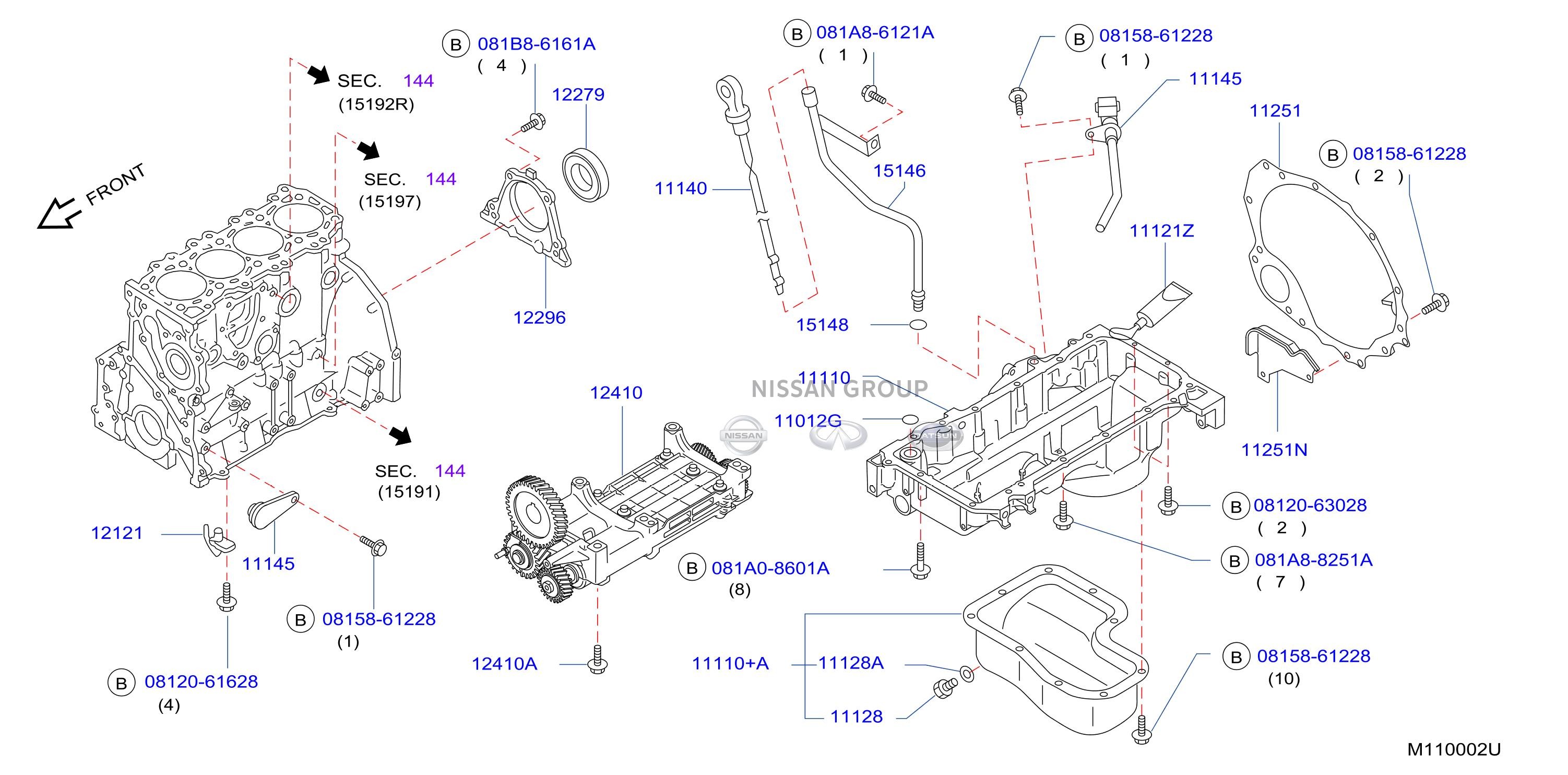 Двигун YD25DDTI Nissan Navara II/ FL 2.5 d